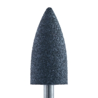 Silver Kiss, Полир силикон-карбидный конус, 8 мм, грубый, 408, темно-серый