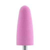 Silver Kiss. Полир силикон-карбидный Конус, 8 мм, тонкий, 824, розовая