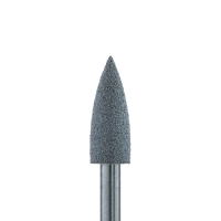 Полир силикон-карбидный Конус, 4,5 мм, Грубый, 404, темно-серый