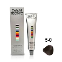 Constant Delight, Крем-краска DELIGHT TRIONFO для окрашивания волос 5-0 светло-коричневый натуральный 60 мл