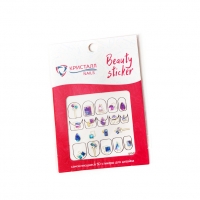 Кристалл Nails, Наклейка 5D слайдер для дизайна ногтей SP 049