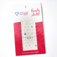 Кристалл Nails, Наклейка 5D слайдер для дизайна ногтей SP 194