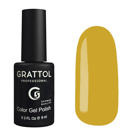 Гель-лак Grattol GTC178 Yellow Mustard (9 мл.)