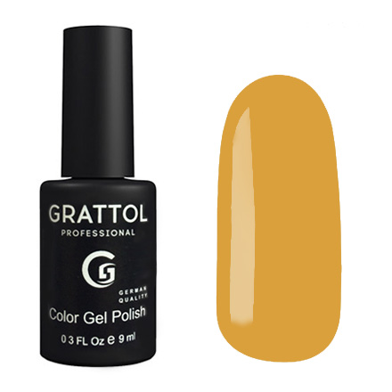 Гель-лак Grattol  GTC183 Yellow Orange (9 мл.)