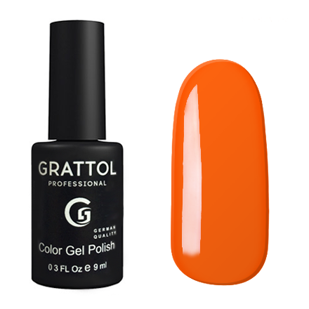 Гель-лак Grattol GTC029 Orange Red (9 мл.)