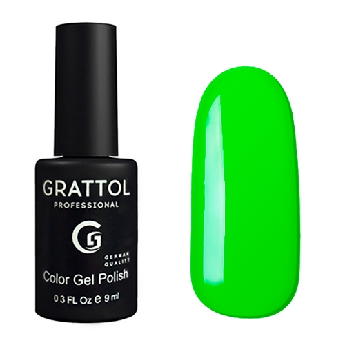 Гель-лак Grattol  GTC037 Lime (9 мл.)
