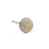 Кристалл Nails, Алмазная насадка (круг) двухсторонняя S, 15 мм