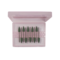 Кристалл Nails, Полир силикон-карбидный №40406, зеленый (10 шт.)