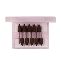 Кристалл Nails, Полир силикон-карбидный №40410, коричневый (10 шт.)