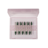 Кристалл Nails, Полир силикон-карбидный №40404, зеленый (10 шт.)