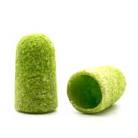 Silver Kiss, Колпачок абразивный на тканевой основе 5 мм, зеленый 150 грит